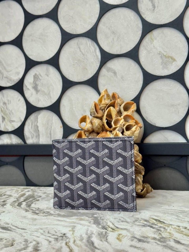 Siyah Baskılı Parisli Erkek Cüzdanı - Görsel 3