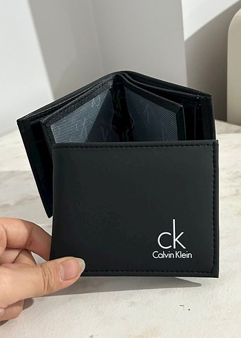 Calvin Klein Siyah Baskılı Erkek Cüzdanı - Görsel 2