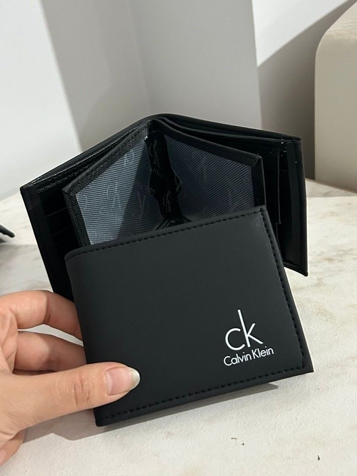 Calvin Klein Siyah Baskılı Erkek Cüzdanı - Görsel 4