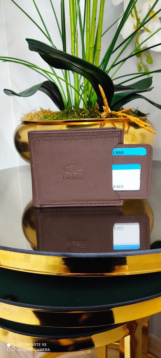 Lacoste Baskılı Kahverengi Erkek Cüzdan - Görsel 5