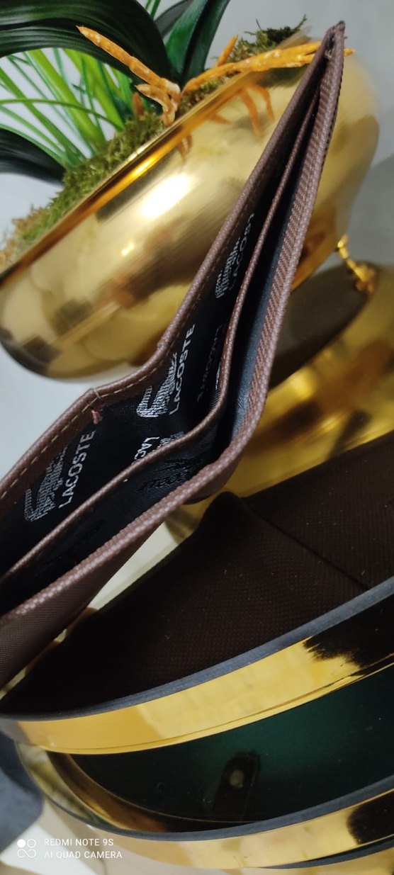 Lacoste Baskılı Kahverengi Erkek Cüzdan - Görsel 4