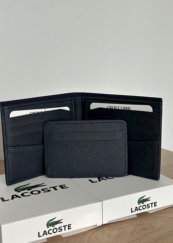 Lacoste Siyah Erkek Cüzdan - Görsel 5