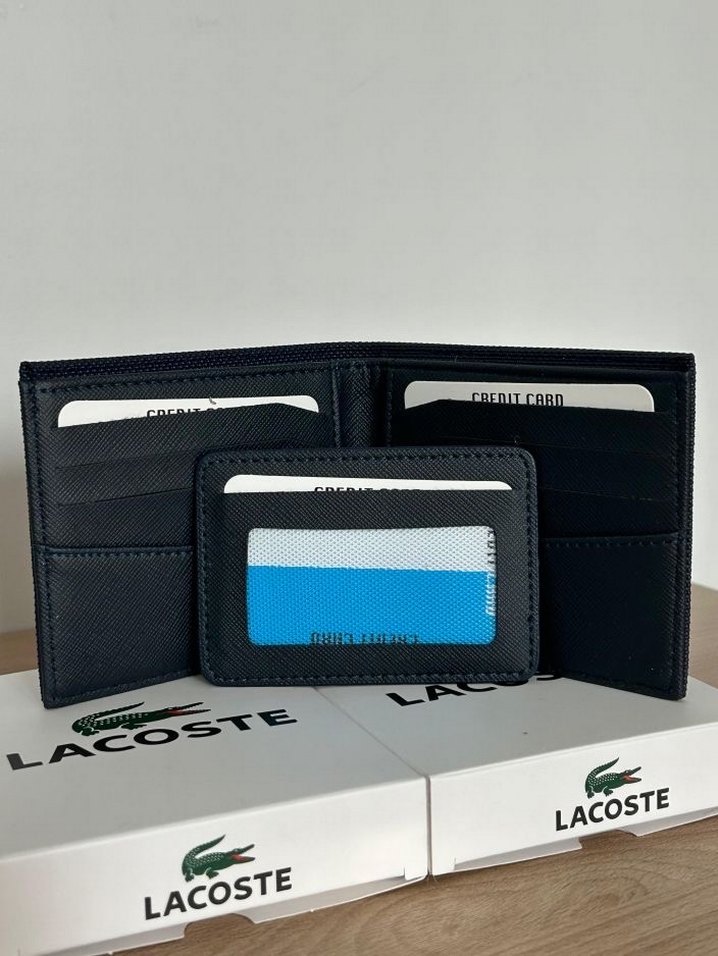 Lacoste Siyah Erkek Cüzdan - Görsel 3