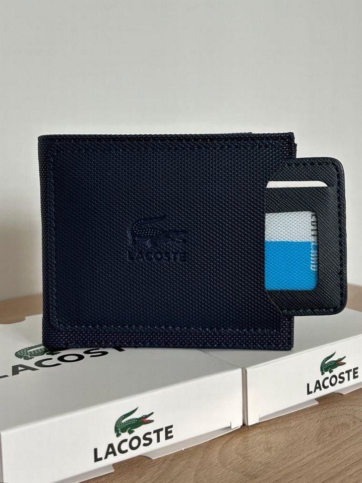 Lacoste Siyah Erkek Cüzdan - Görsel 2