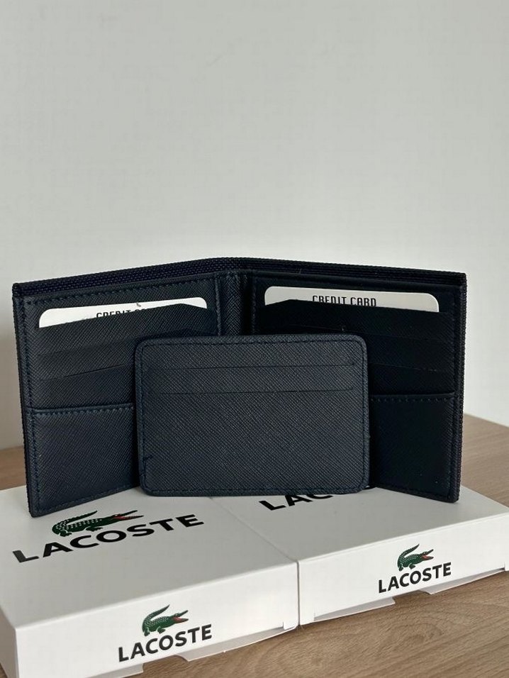 Lacoste Siyah Erkek Cüzdan - Görsel 5