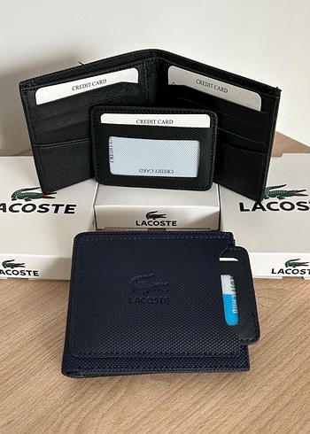 Lacoste Siyah Erkek Cüzdanı - Görsel 3