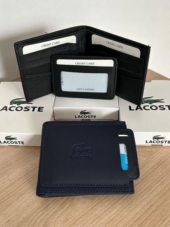 Lacoste Siyah Erkek Cüzdanı - Görsel 3