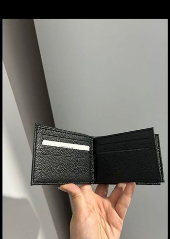 Minimalist Siyah Erkek Cüzdanı - Görsel 4