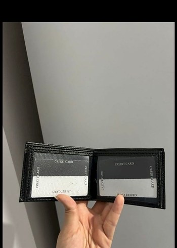 Minimalist Siyah Erkek Cüzdanı - Görsel 2