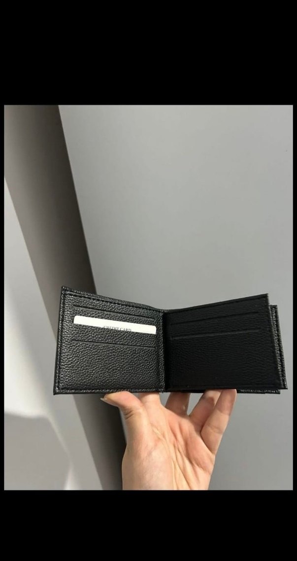 Minimalist Siyah Erkek Cüzdanı - Görsel 4