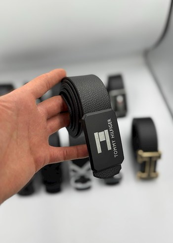 Tommy Hilfiger Siyah Erkek Kemer - Görsel 5