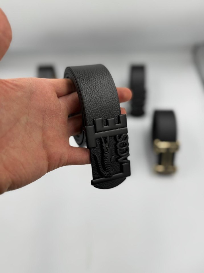 Tommy Hilfiger Siyah Erkek Kemer - Görsel 4