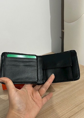 Parisian desenli siyah erkek cüzdan - Görsel 4