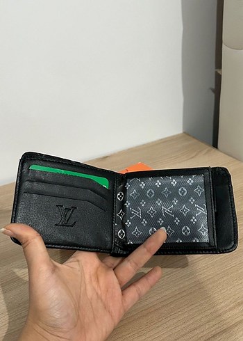 Parisian desenli siyah erkek cüzdan - Görsel 5