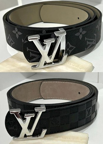 Siyah Deri Kadın Kemer Louis Vuitton - Görsel 2