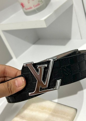 Siyah Deri Kadın Kemer Louis Vuitton - Görsel 5