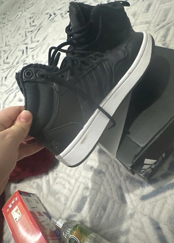 Siyah Bağcıklı Stiletto Topuk Spor Ayakkabı - Görsel 5