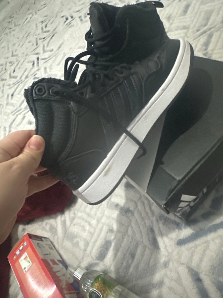 Siyah Bağcıklı Stiletto Topuk Spor Ayakkabı - Görsel 5