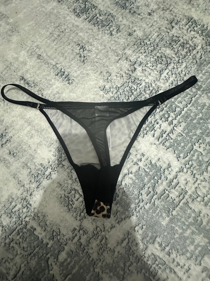 Kahverengi leapor Desenli Kadın Külot - Görsel 2