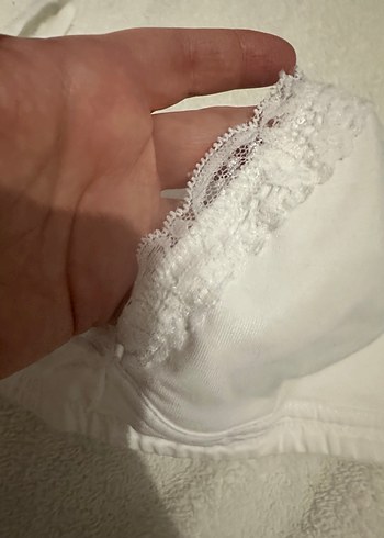 Beyaz Minimalist Sütyen emzirme sütyeni - Görsel 2