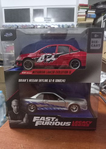 Fast & Furious Legacy Oyuncak Araba Seti