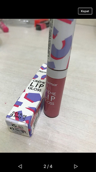 diğer Beden pembe Renk Flormar Lıp Gloss