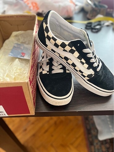37 Beden siyah Renk Orijinal vans old skool