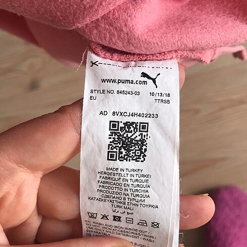 xl Beden pembe Renk Puma sweat