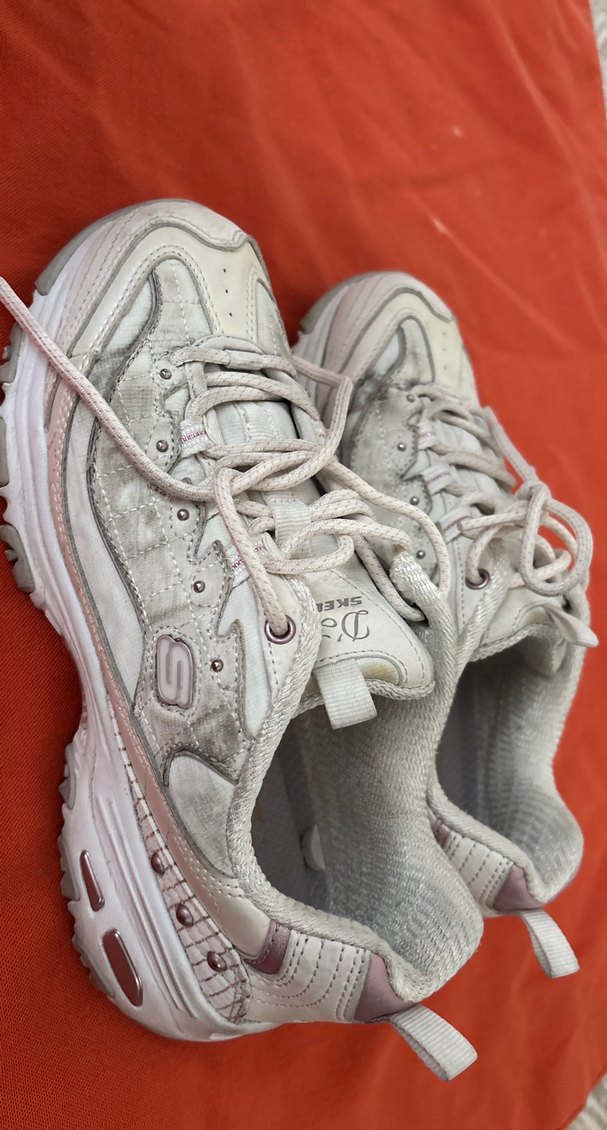 Beyaz Bağcıklı Kadın Spor Ayakkabı - Görsel 2