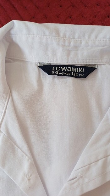 LC Waikiki Lcw 8-9 yas beyaz uzun kol gömlek 