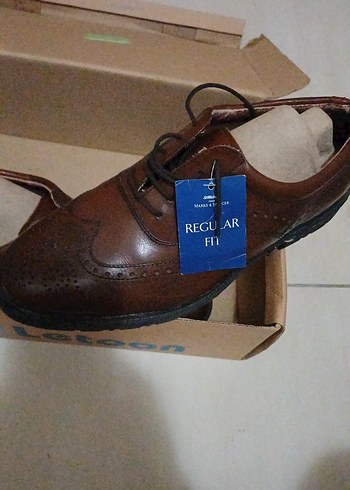 oxford deri ithal ayakkabi - Görsel 4