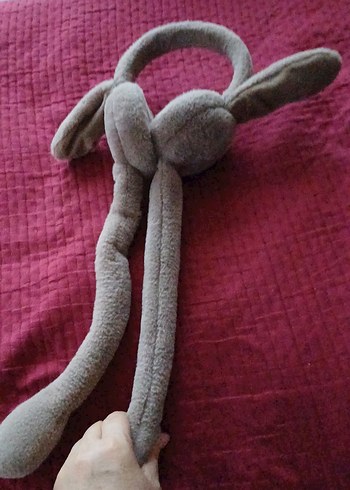 Hareketli pelus kulaklik - Görsel 2