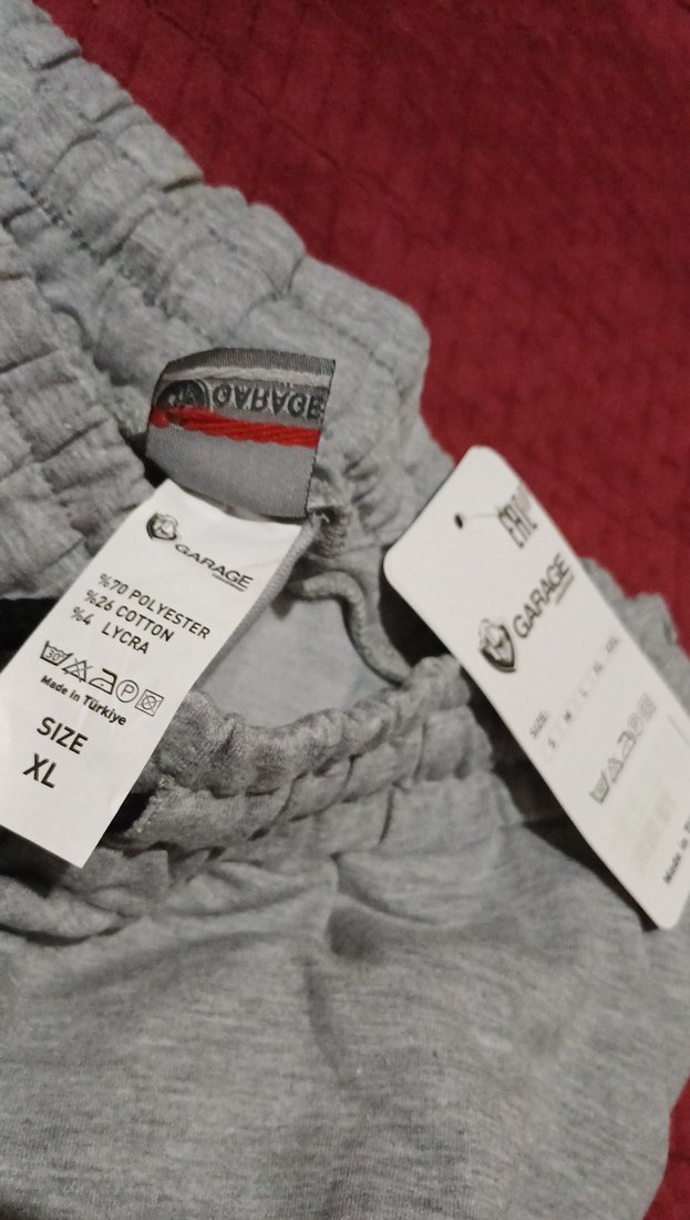 Garage  Fermuarlı Spor Eşofman Altı - Görsel 4