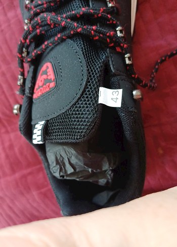 Erkek Spor Siyah Sneaker Velcro Bağcıklı - Görsel 8