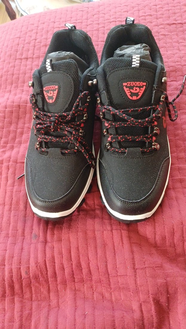 Erkek Spor Siyah Sneaker Velcro Bağcıklı - Görsel 3