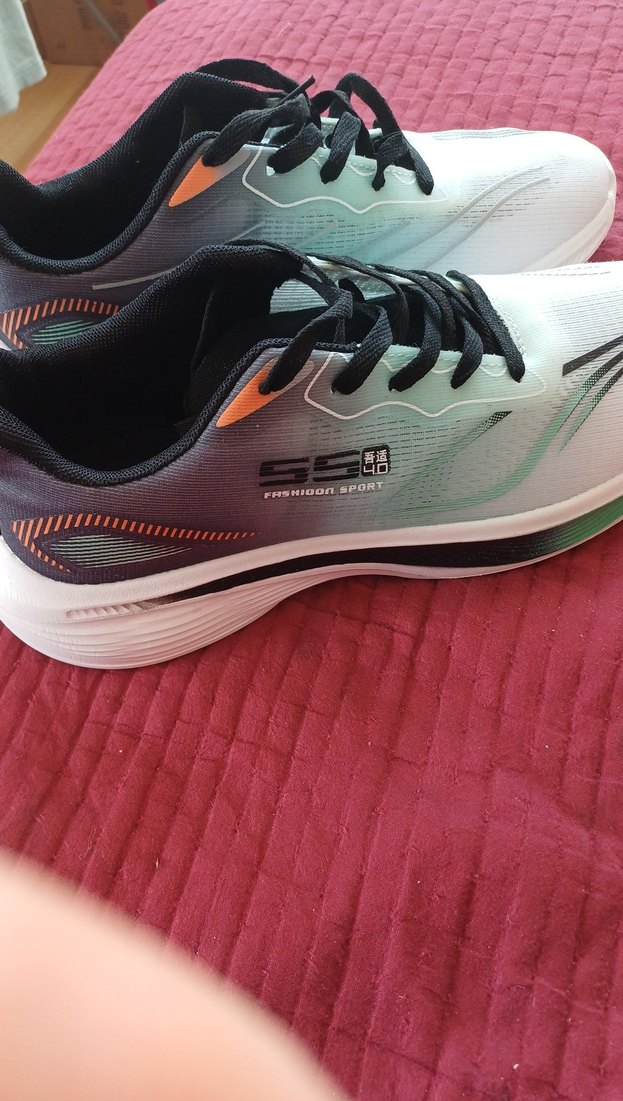 Bağcıklı Beyaz Pastel Spor Ayakkabı - Görsel 2