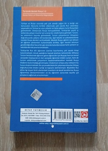 Turizmde Mesleki Rusça 1-2 Kitabı - Görsel 3