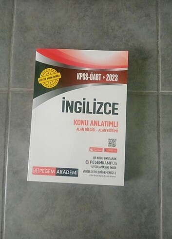 PEGEM 2023 KONU ANLATIMLI İNGİLİZCE ÖABT