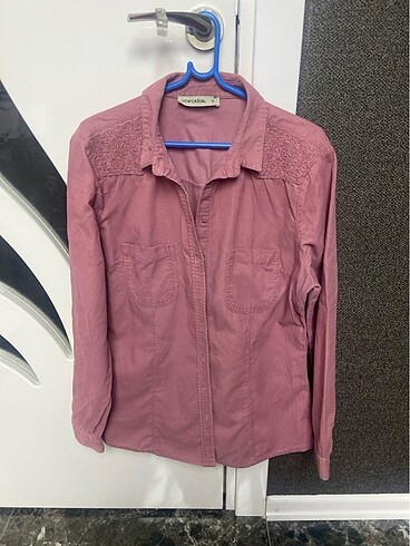 LC Waikiki Kadife gömlek bluz