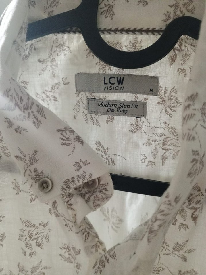 Pamuklu Gri Desenli Erkek Gömlek - Görsel 2