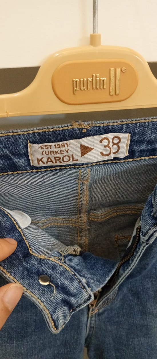 Mavi Salaş Kadın Mini Denim Pantolon - Görsel 2