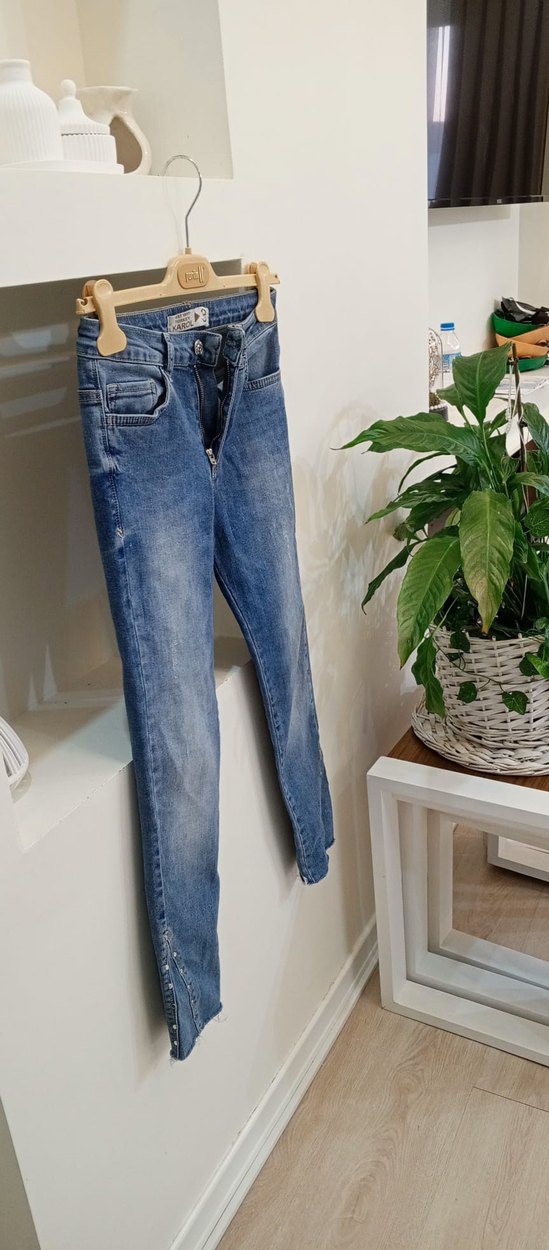 Mavi Salaş Kadın Mini Denim Pantolon - Görsel 3