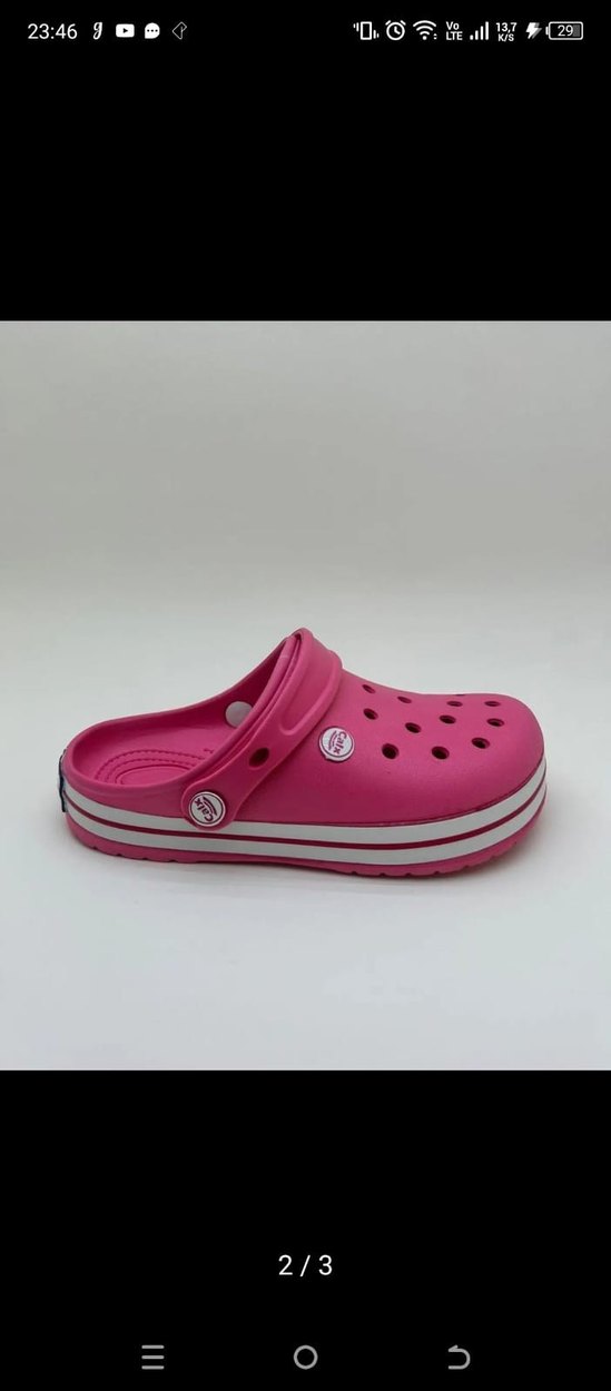 Calx Kadın Pembe Cırtlı Terlik - Görsel 2