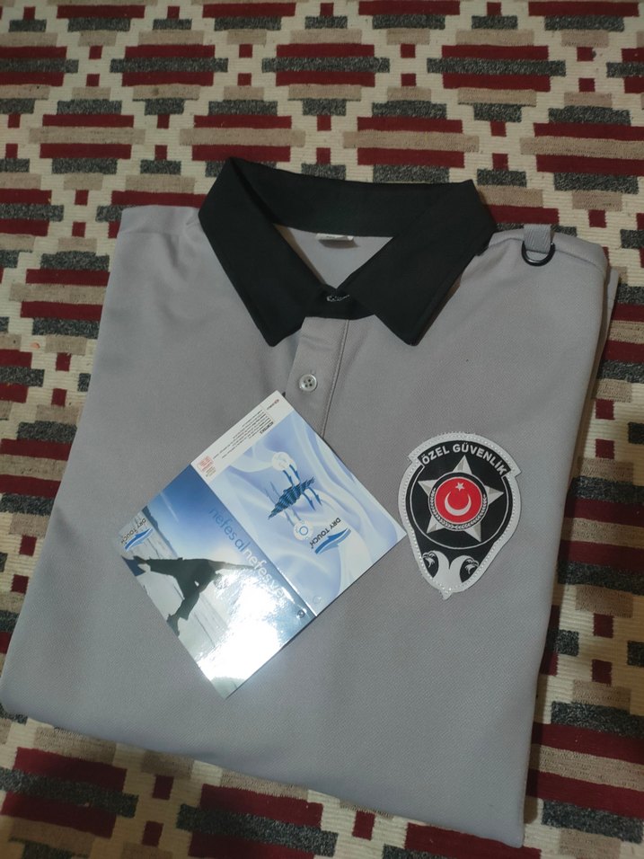 güvenlik tshirt kamu sıfır ürün - Görsel 4