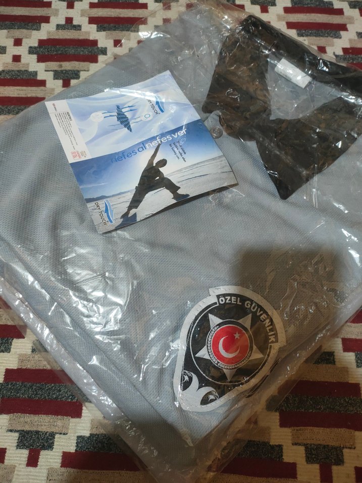 güvenlik tshirt uzun kollu sıfır ürün - Görsel 3