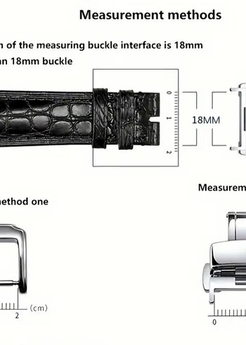 saat klips toka 18mm - Görsel 3