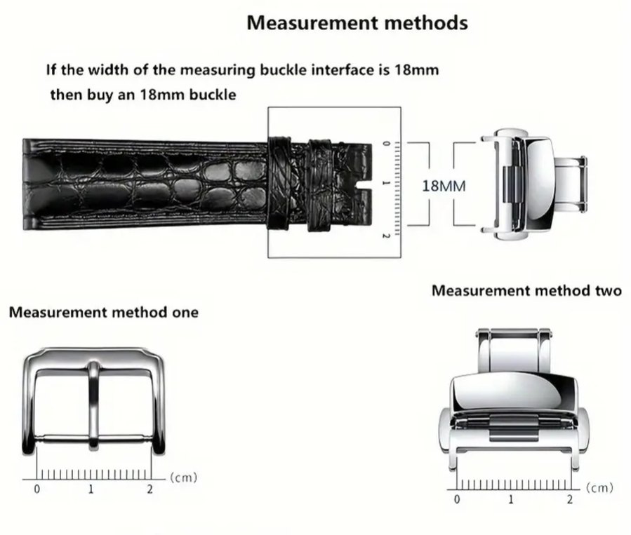 saat klips toka 18mm - Görsel 3