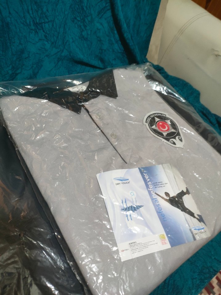 güvenlik kısa kollu t-shirt sıfır ürün - Görsel 3