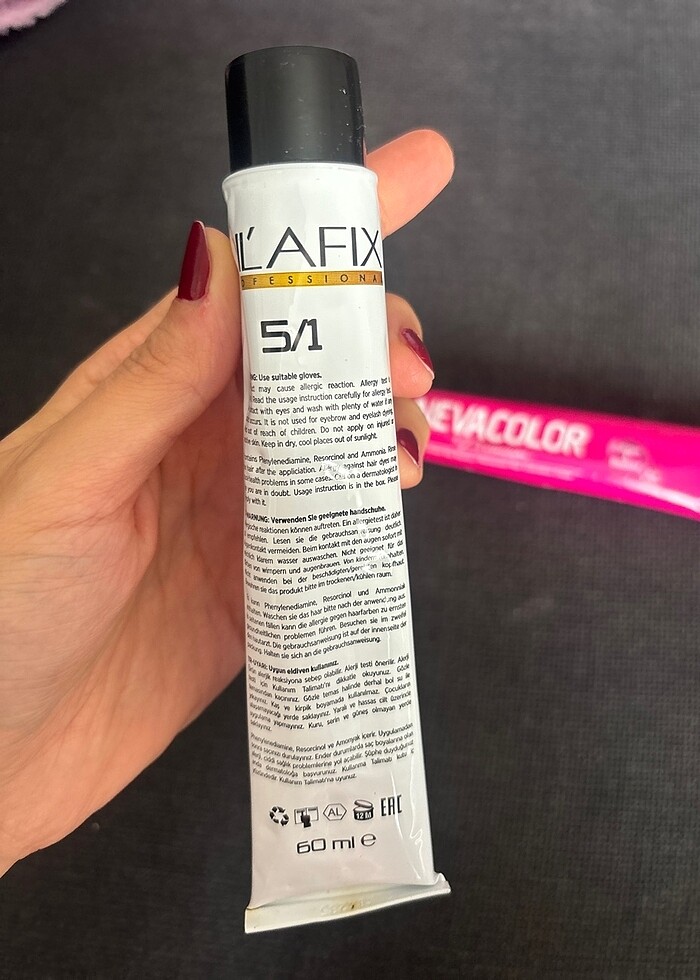 2 tüp 5.1 saç boyası - Görsel 2