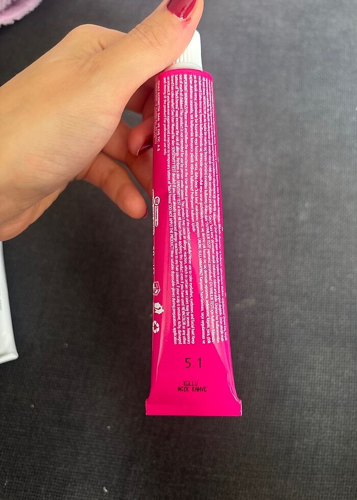 2 tüp 5.1 saç boyası - Görsel 3